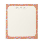  Cottcore Boho Ditsy Floral Notitieblok (Voorkant)