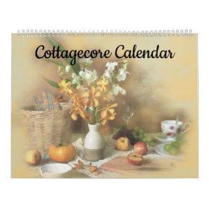 Cottcore Country Natuur Calming drome kleuren Kalender