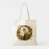 Cottcore Fox Tote Bag (Achterkant)