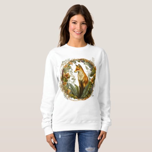 Cottcore Fox  Trui (Voorkant volledig)