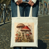 Cottcore-paddenstoel Tote Bag