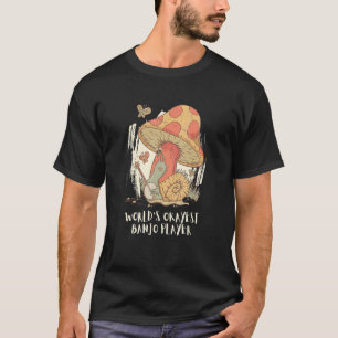 Cottcore Snail van de Okayest Banjo Player T-shirt