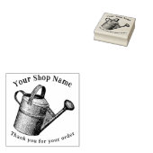 Cottcore Watering kan kleine bedrijven Sjablonen Rubberstempel (Gestempeld)