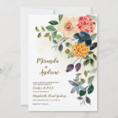 Cottcore Wedding | Tuinbouwtuin Kaart (Voorkant)