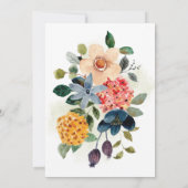 Cottcore Wedding | Tuinbouwtuin Kaart (Achterkant)