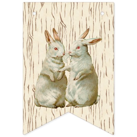 Cottcore Woodland Animal Bunting Vlaggetjes (Derde vlag)