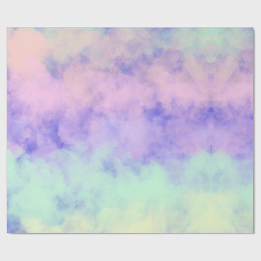 Cotten Candy Clouds Cadeaupapier (Vlak)