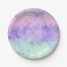 Cotten Candy Clouds Papieren Bordje