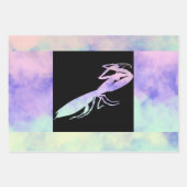 Cotten Candy Clouds Praying Mantis Inpakpapier Vel (Voorkant 3)