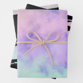 Cotten Candy Clouds Praying Mantis Inpakpapier Vel (In situ)