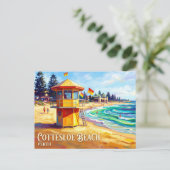 Cottesloe Beach Australië Briefkaart (Staand voorkant)