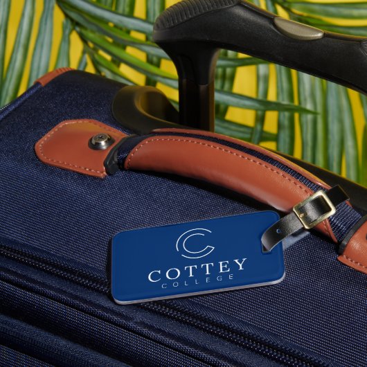 Cottey College Bagagelabel (Voorkant Insitu 3)