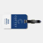 Cottey College Bagagelabel (Achterkant horizontaal)