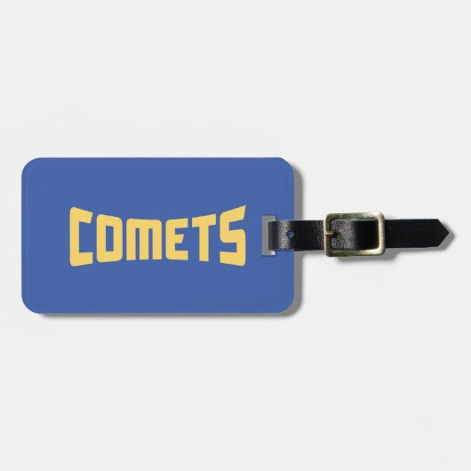 Cottey College Comets Bagagelabel (Voorkant horizontaal)