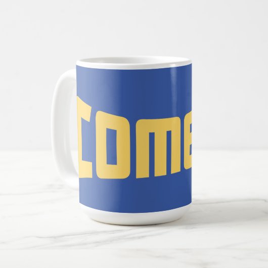 Cottey College Comets Koffiemok (Voorkant links)