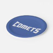 Cottey College Comets Papieren Bordje (Gekanteld)