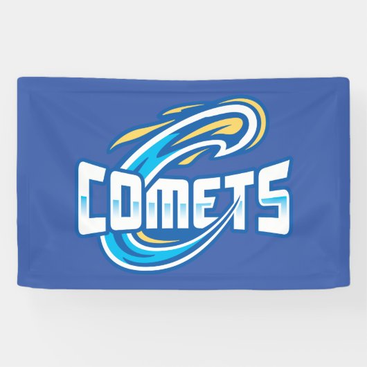 Cottey College Comets Spandoek (Horizontaal)