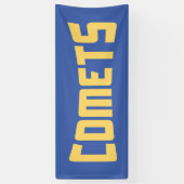 Cottey College Comets Spandoek (Verticaal)
