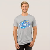 Cottey College Comets Tri-Blend Shirt (Voorkant volledig)