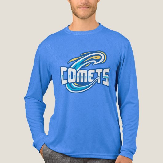Cottey College Comets Tri-Blend Shirt (Voorkant volledig)