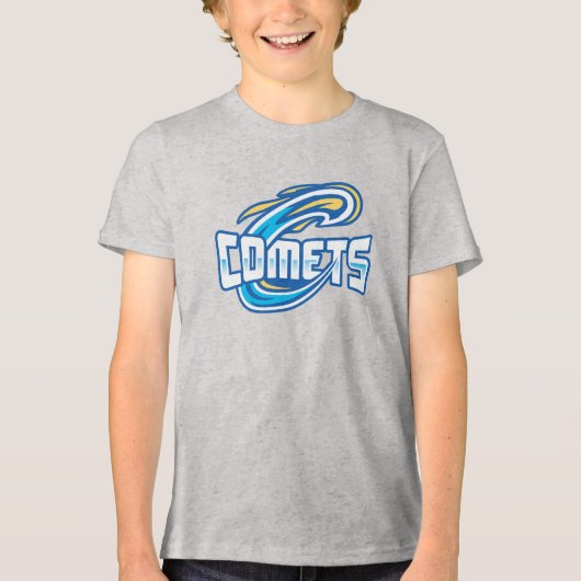 Cottey College Comets Tri-Blend Shirt (Voorkant)