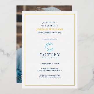Cottey College Folie Uitnodiging