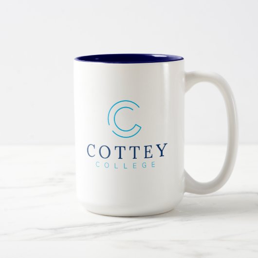 Cottey College Tweekleurige Koffiemok (Rechts)
