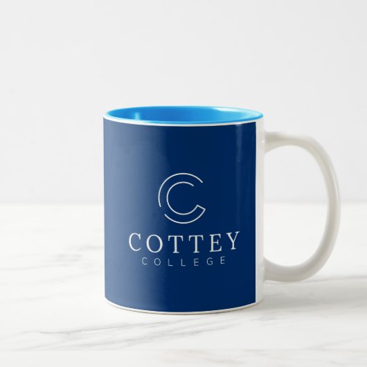 Cottey College Tweekleurige Koffiemok (Rechts)