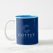 Cottey College Tweekleurige Koffiemok (Links)