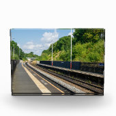 Cottingley Railway Station, Leeds Fotoblokken (Voorkant)