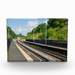 Cottingley Railway Station, Leeds Fotoblokken
