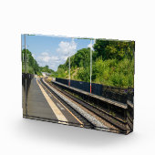 Cottingley Railway Station, Leeds Fotoblokken (Rechts)