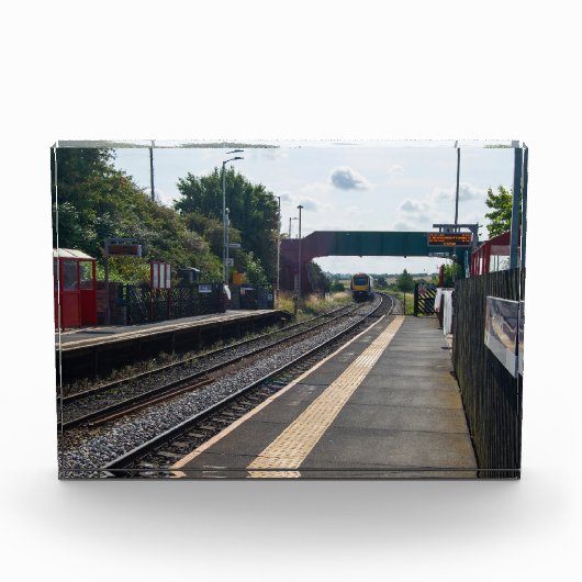 Cottingley Railway Station, Leeds Fotoblokken (Voorkant)