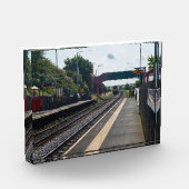 Cottingley Railway Station, Leeds Fotoblokken (Links)