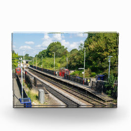 Cottingley Railway Station, Leeds Fotoblokken