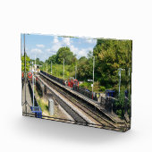 Cottingley Railway Station, Leeds Fotoblokken (Rechts)