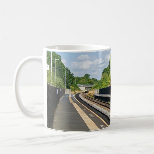 Cottingley Railway Station, Leeds Koffiemok (Links)