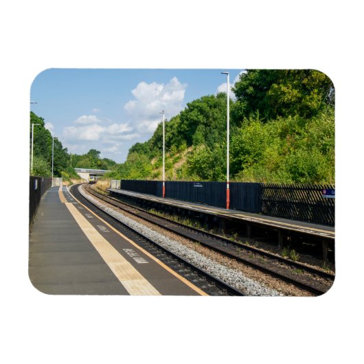 Cottingley Railway Station, Leeds Magneet (Horizontaal)