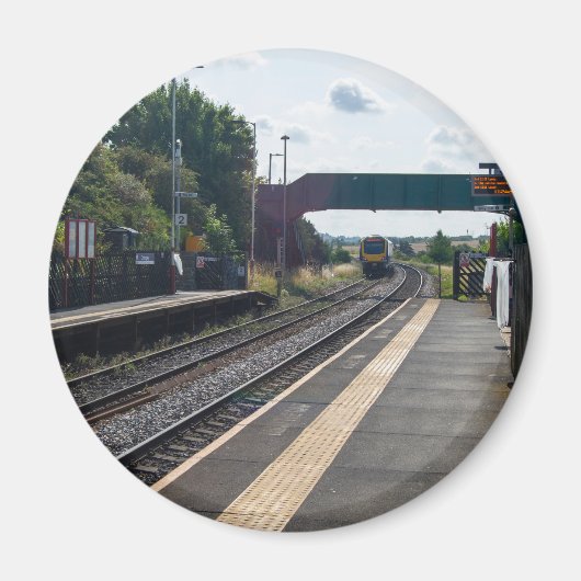 Cottingley Railway Station, Leeds Magneet (Voorkant)
