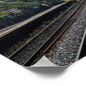 Cottingley Railway Station, Leeds Poster (Hoek)