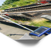 Cottingley Railway Station, Leeds Poster (Hoek)