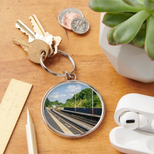Cottingley Railway Station, Leeds Sleutelhanger (Bureau)