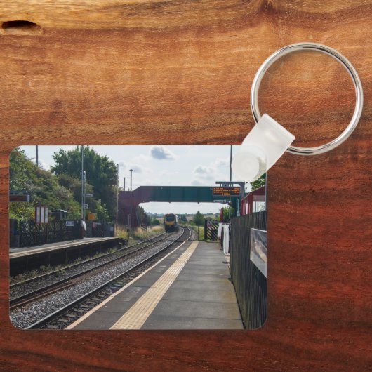 Cottingley Railway Station, Leeds Sleutelhanger (Voorkant)