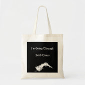 Cotton Bag Shakespeare Bard Times Funny Quote Tote Bag (Voorkant)