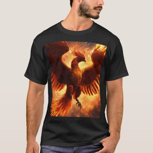 Cotton Black T shirt (Voorkant)