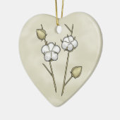 Cotton Boll Ornament (Links)