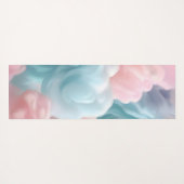 Cotton Candy Abstract Yogamat (Achterkant (horizontaal))