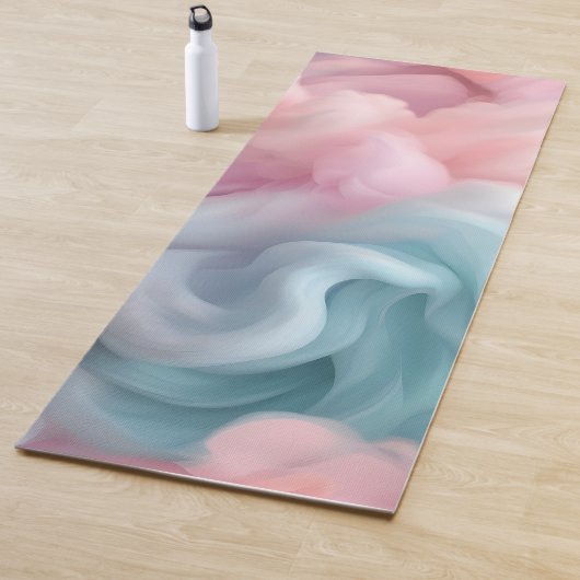 Cotton Candy Abstract Yogamat (In situ)