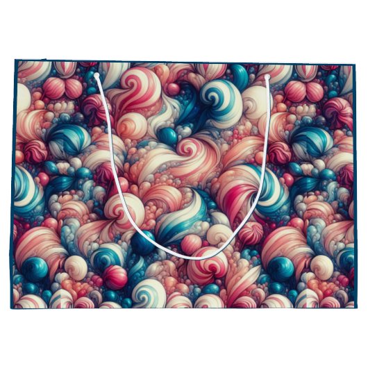 Cotton Candy Bubblegum Groot Cadeauzakje (Achterkant)