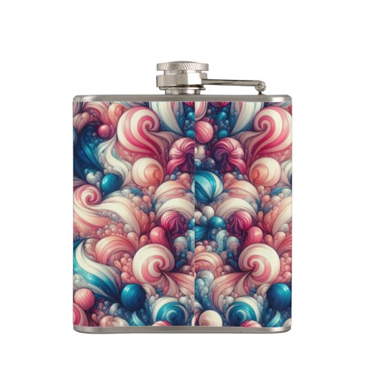 Cotton Candy Bubblegum Heupfles (Achterkant)